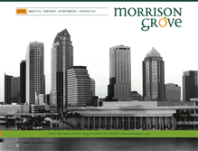 Tablet Screenshot of morrisongrove.com